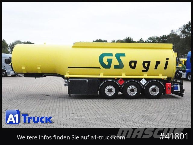 Alu, Benzin + Diesel , 40m³ 2 Kammern, 5600 Tankauflieger