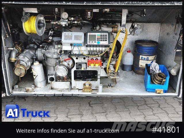 Alu, Benzin + Diesel , 40m³ 2 Kammern, 5600 Tankauflieger