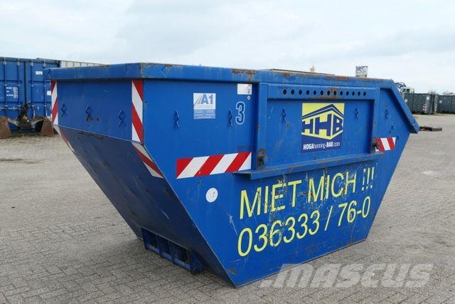 AM 2.10 Container 10 m³, Absetzmulde Containertrucks met kabelsysteem