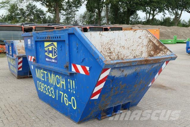 AM 2.10 Container 10 m³, Absetzmulde Containertrucks met kabelsysteem