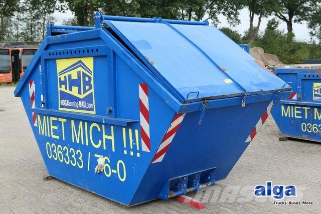 AM 5.10D Container 10 m³, Deckel, Absetzmulde Containertrucks met kabelsysteem