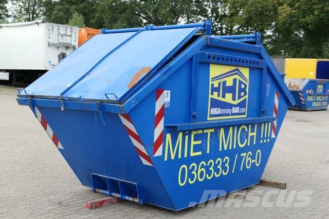 AM 5.10D Container 10 m³, Deckel, Absetzmulde Containertrucks met kabelsysteem