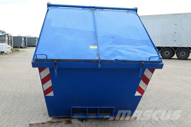AM 5.10D Container 10 m³, Deckel, Absetzmulde Containertrucks met kabelsysteem