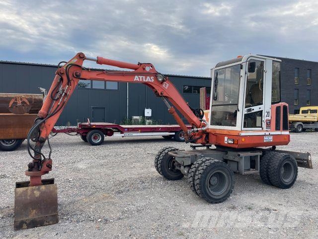 Atlas 804 Mobilbagger 3x Greifer Wielgraafmachines