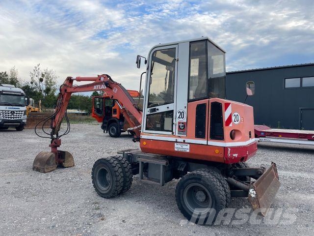 Atlas 804 Mobilbagger 3x Greifer Wielgraafmachines
