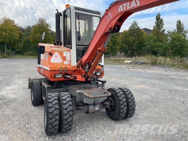 Atlas 804 Mobilbagger 3x Greifer Wielgraafmachines