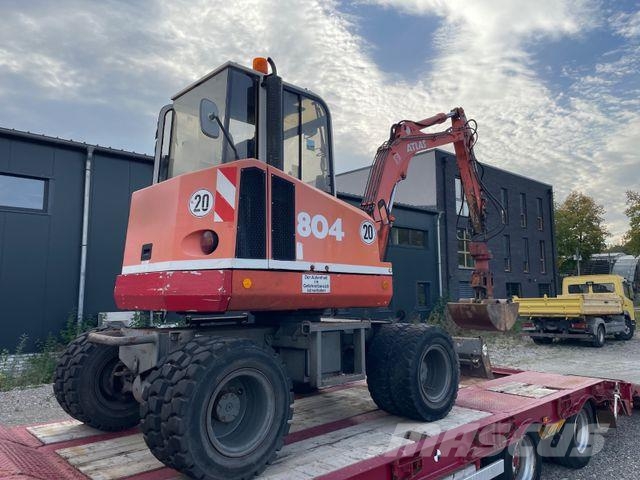 Atlas 804 Mobilbagger 3x Greifer Wielgraafmachines