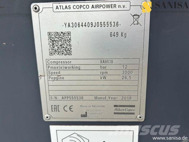 Atlas Copco XAHS 38/ XAS88/Kompressor/Baukompressor/12 Bar Andere Zubehörteile