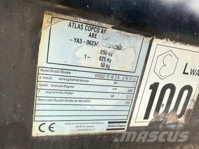 Atlas Copco XAS 56 DD Luft Kompressor Compressores