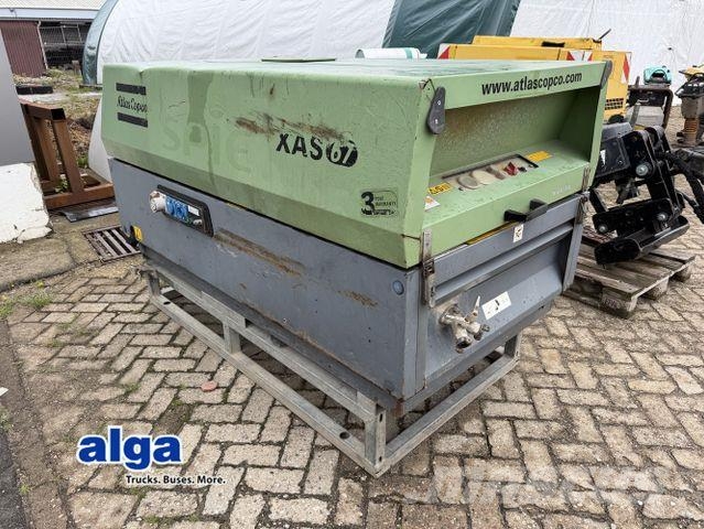 Atlas Copco XAS 67 DD, Kompressor, Generator, 7bar, Deutz Kompresory
