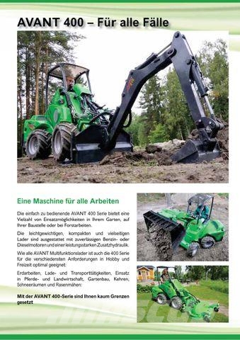 Avant Tecno 423 Wheel loaders