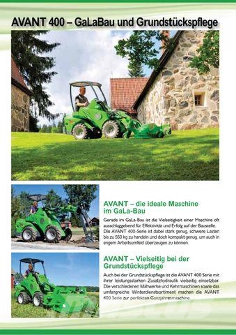 Avant Tecno 423 Wheel loaders