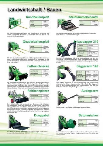 Avant Tecno 423 Wheel loaders