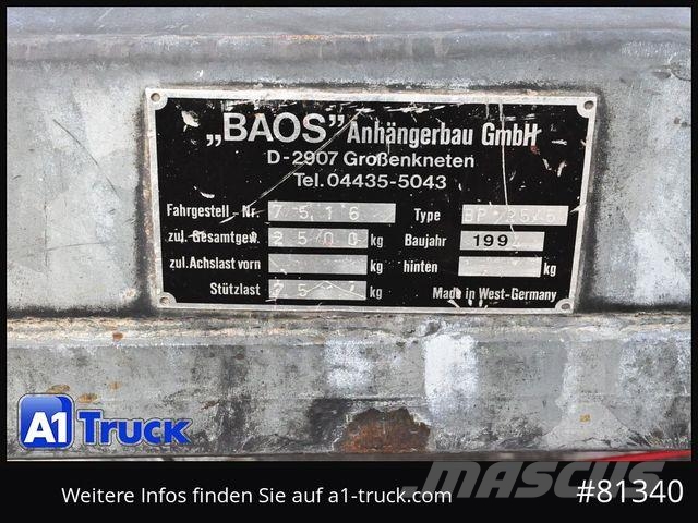 Baos BP25/5 Vlakke laadvloeren