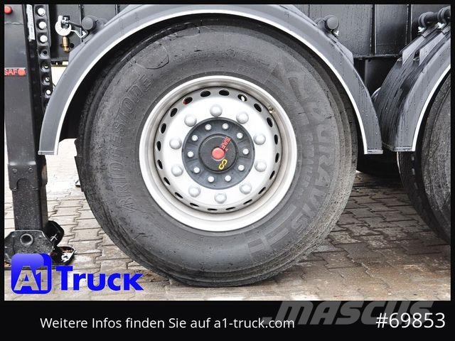Benalu Mega 25m³ Lift Stahl SAF 4X4 Allrad 1350mm Kippladerauflieger