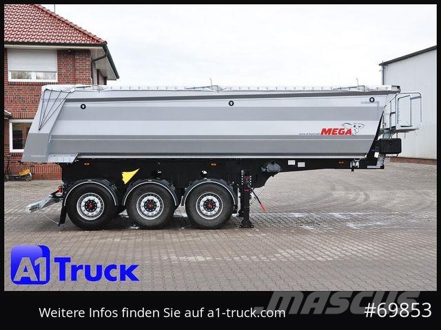Benalu Mega 25m³ Lift Stahl SAF 4X4 Allrad 1350mm Kippladerauflieger