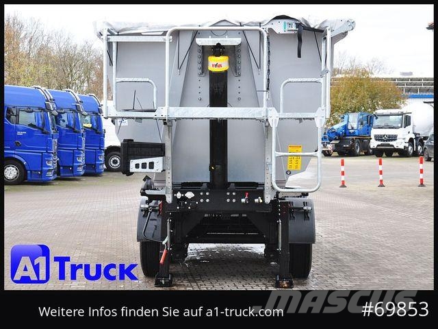 Benalu Mega 25m³ Lift Stahl SAF 4X4 Allrad 1350mm Kippladerauflieger