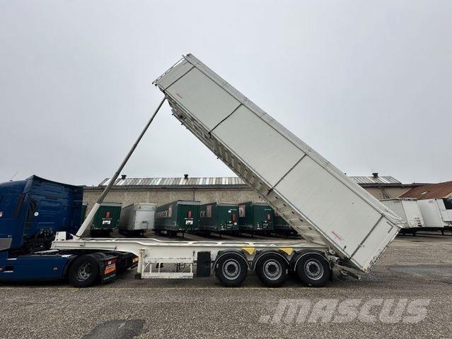 Benalu OPTILINER 106*LIFTING AXLE*50 m3*Full ALU*6240kg Kiper poluprikolice