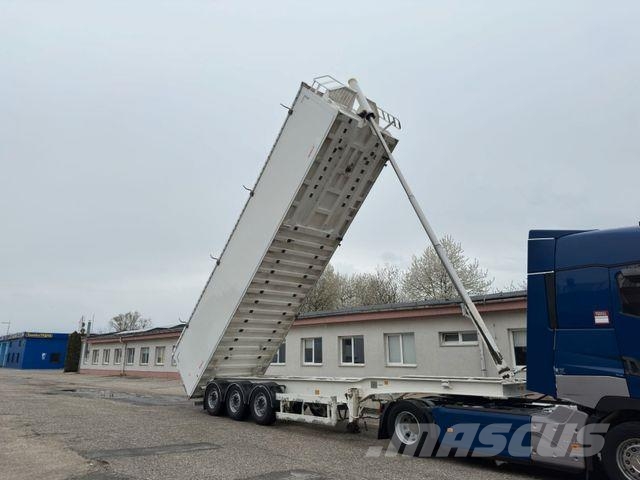 Benalu OPTILINER 106*LIFTING AXLE*50 m3*Full ALU*6240kg Kiper poluprikolice