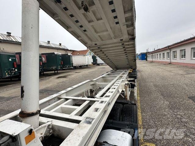 Benalu OPTILINER 106*LIFTING AXLE*50 m3*Full ALU*6240kg Kiper poluprikolice