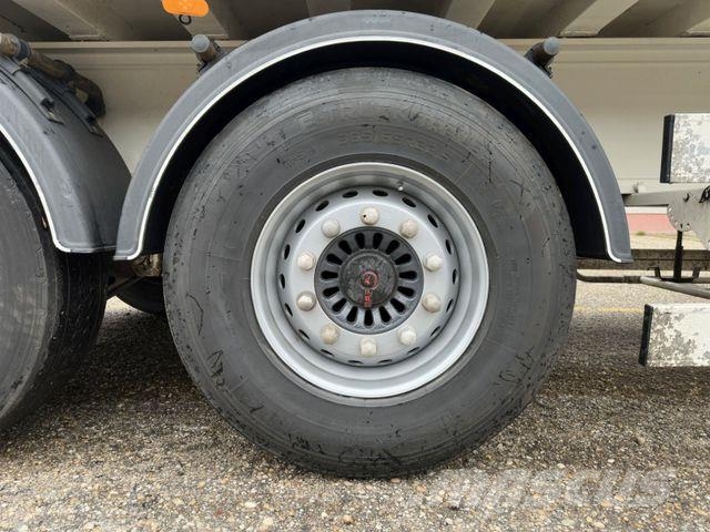 Benalu OPTILINER 106*LIFTING AXLE*50 m3*Full ALU*6240kg Kiper poluprikolice