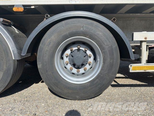Benalu OPTILINER 106*LIFTING AXLE*50 m3*Full ALU*6100kg Kiper poluprikolice