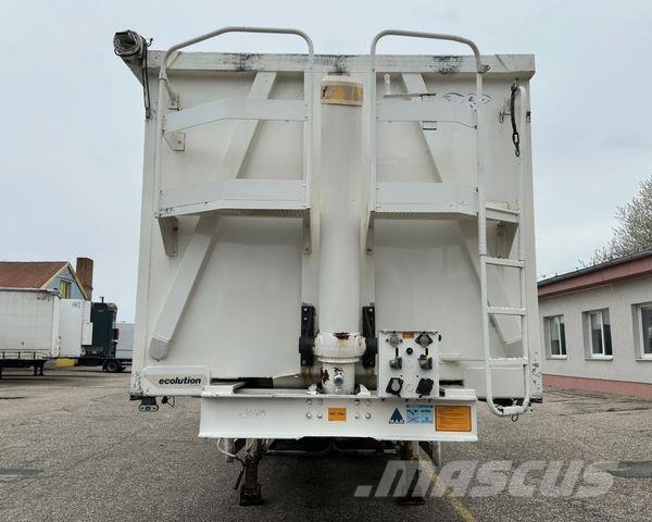 Benalu OPTILINER 106*LIFTING AXLE*50 m3*Full ALU*6240kg Kiper poluprikolice