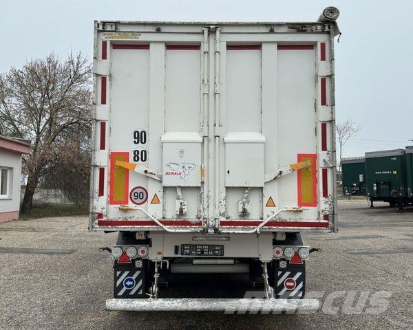 Benalu OPTILINER 106*LIFTING AXLE*50 m3*Full ALU*6240kg Kiper poluprikolice
