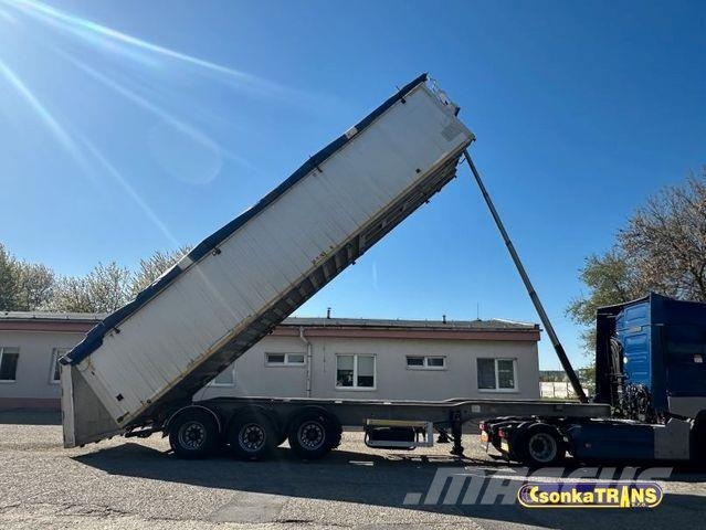 Benalu OPTILINER 106*LIFTING AXLE*50 m3*Full ALU*6100kg Kippladerauflieger
