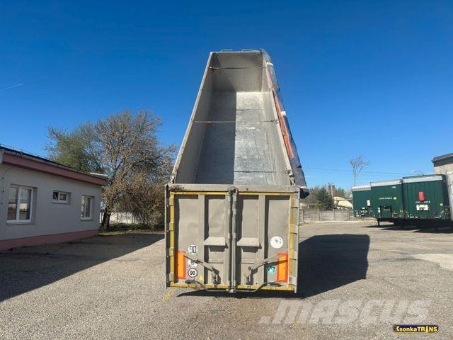 Benalu OPTILINER 106*LIFTING AXLE*50 m3*Full ALU*6100kg Kippladerauflieger