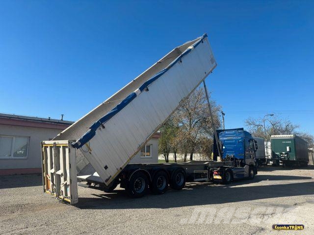 Benalu OPTILINER 106*LIFTING AXLE*50 m3*Full ALU*6100kg Kippladerauflieger