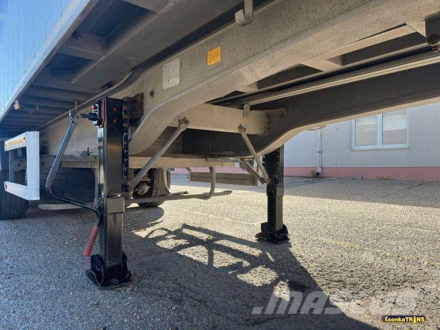 Benalu OPTILINER 106*LIFTING AXLE*50 m3*Full ALU*6100kg Kippladerauflieger