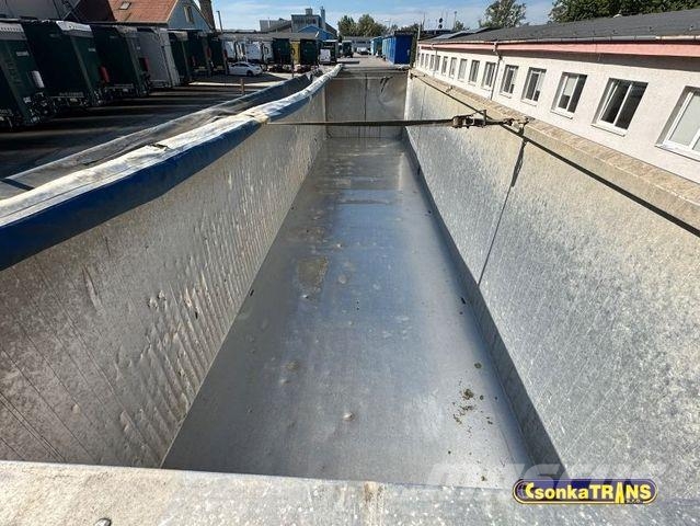 Benalu OPTILINER 106*LIFTING AXLE*50 m3*Full ALU*6100kg Kippipuoliperävaunut