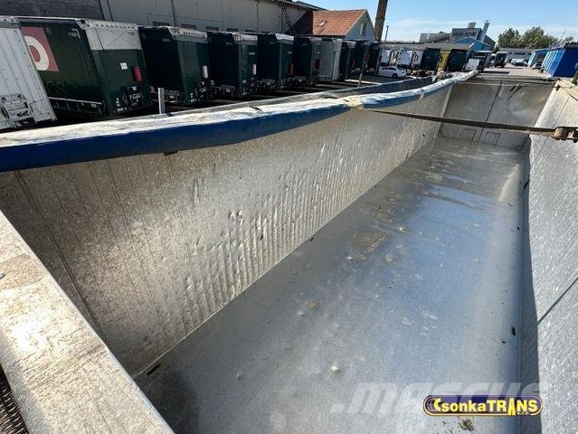 Benalu OPTILINER 106*LIFTING AXLE*50 m3*Full ALU*6100kg Kippipuoliperävaunut