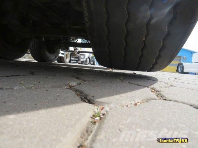 Benalu OPTILINER 106*LIFTING AXLE*50 m3*Full ALU*6100kg Kippipuoliperävaunut