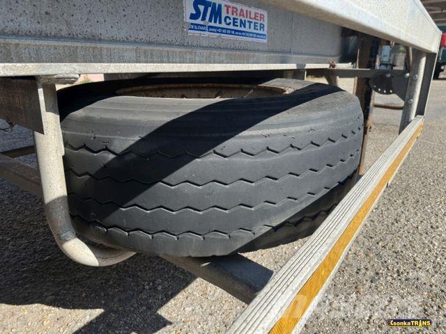 Benalu OPTILINER 106*LIFTING AXLE*50 m3*Full ALU*6100kg Kippipuoliperävaunut