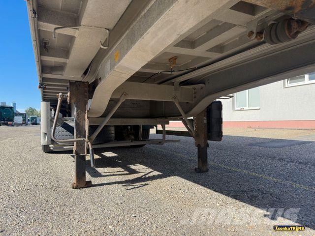 Benalu OPTILINER 106*LIFTING AXLE*50 m3*Full ALU*6100kg Kippipuoliperävaunut
