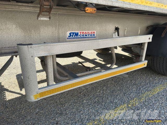Benalu OPTILINER 106*LIFTING AXLE*50 m3*Full ALU*6100kg Kippipuoliperävaunut