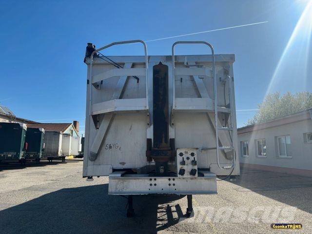 Benalu OPTILINER 106*LIFTING AXLE*50 m3*Full ALU*6100kg Kippladerauflieger