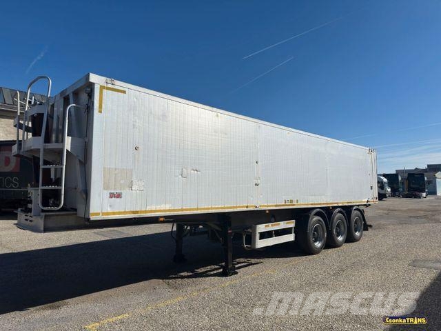Benalu OPTILINER 106*LIFTING AXLE*50 m3*Full ALU*6100kg Kippladerauflieger