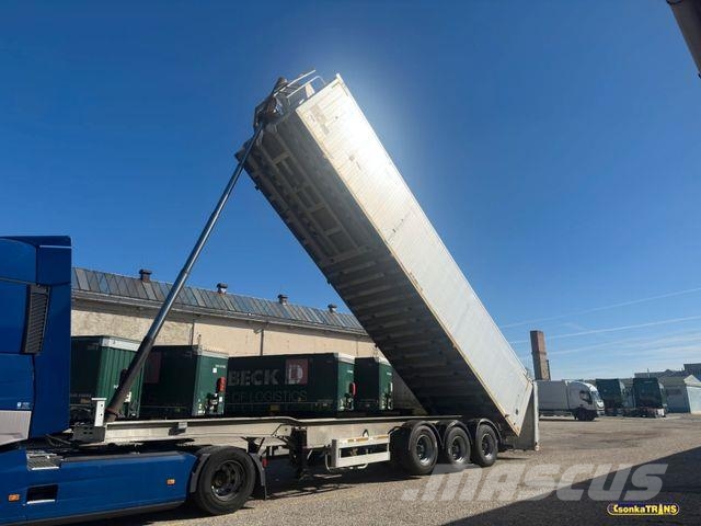 Benalu OPTILINER 106*LIFTING AXLE*50 m3*Full ALU*6100kg Kippladerauflieger