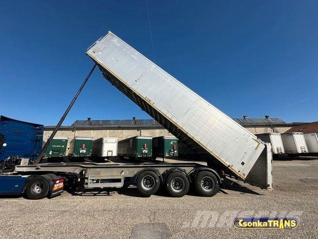 Benalu OPTILINER 106*LIFTING AXLE*50 m3*Full ALU*6100kg Kippladerauflieger