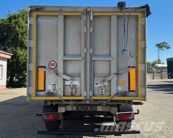 Benalu OPTILINER 106*LIFTING AXLE*50 m3*Full ALU*6100kg Kippipuoliperävaunut