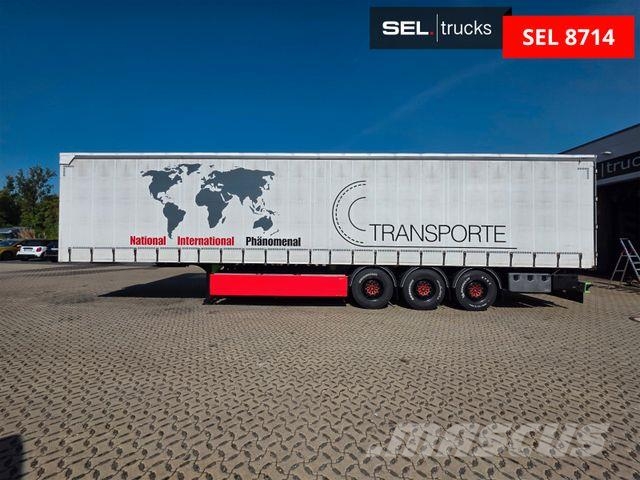 Berger SAPL 24 / Palettenkasten / Liftachse Semirremolques de caja de lona