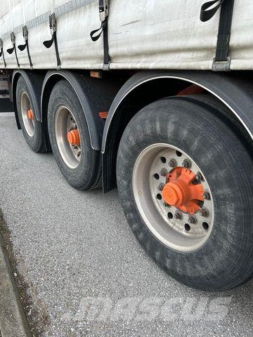 Berger VERBREITERBAR AUF 3.2M ERSTE LETZTE ACHS HEBEAX Curtainsider semi-trailers