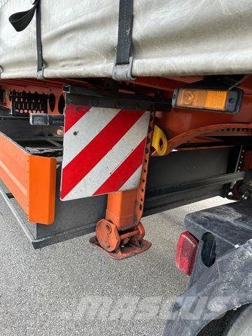 Berger VERBREITERBAR AUF 3.2M ERSTE LETZTE ACHS HEBEAX Curtainsider semi-trailers