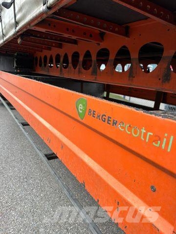 Berger VERBREITERBAR AUF 3.2M ERSTE LETZTE ACHS HEBEAX Curtainsider semi-trailers