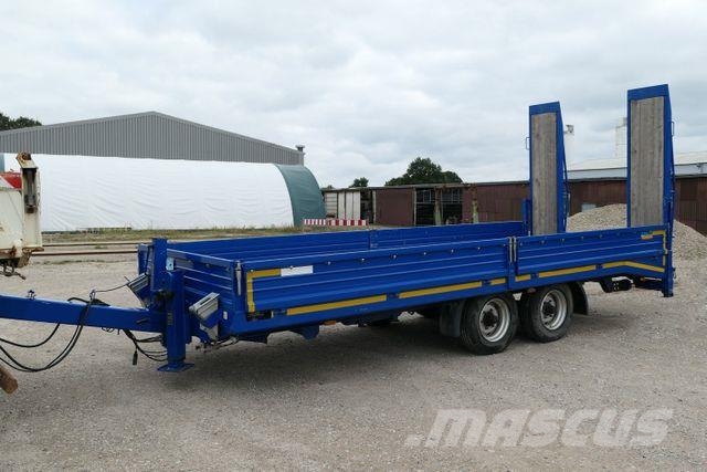 Blomenröhr 664/11900, Tandem, 6.400mm lang,Rampen,Container Góndola de cama rebajada