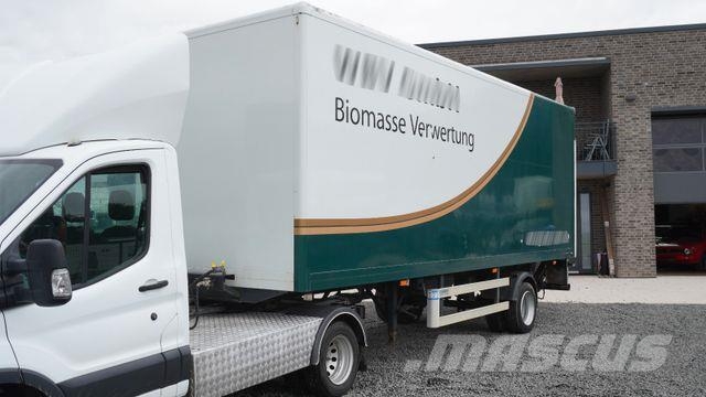Blomenröhr MS220/6700 Auflieger BPW Ladebordwand Semirremolques con carrocería de caja
