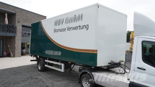 Blomenröhr MS220/6700 Auflieger BPW Ladebordwand Semirremolques con carrocería de caja